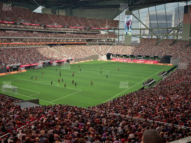 Mercedes-Benz Stadium - Section Premium Suite 136 Seat View