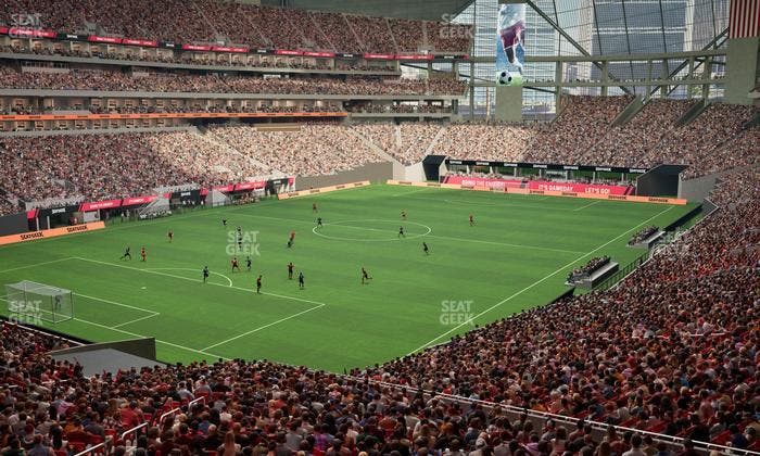 Mercedes-Benz Stadium - Section Premium Suite 136 Seat View