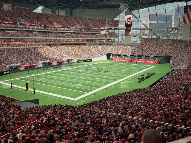 Mercedes-Benz Stadium - Section Premium Suite 136 Seat View