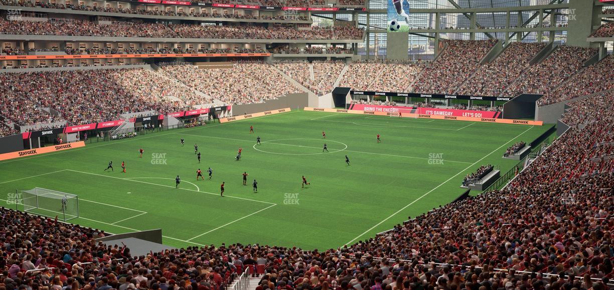 Mercedes-Benz Stadium - Section Premium Suite 137 Seat View