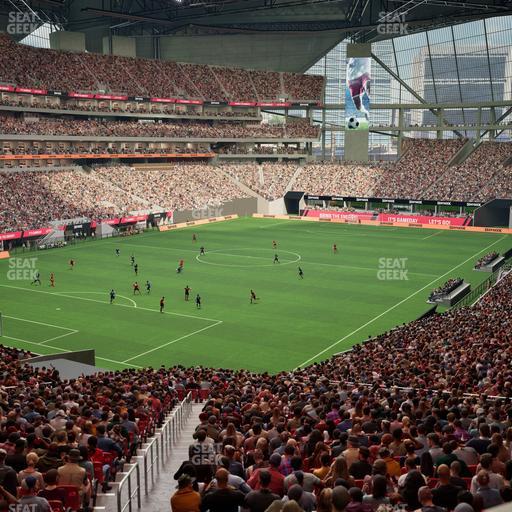 Mercedes-Benz Stadium - Section Premium Suite 137 Seat View