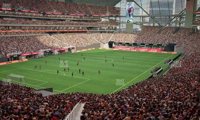 Mercedes-Benz Stadium - Section Premium Suite 137 Seat View
