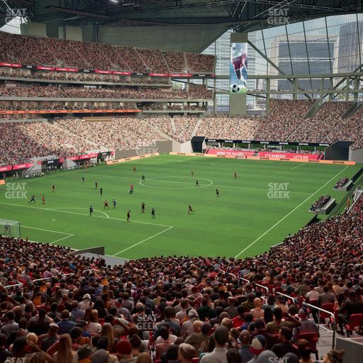 Mercedes-Benz Stadium - Section Premium Suite 138 Seat View