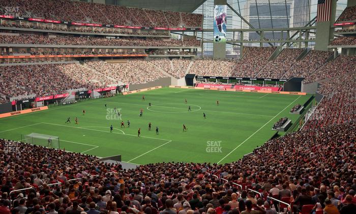 Mercedes-Benz Stadium - Section Premium Suite 138 Seat View