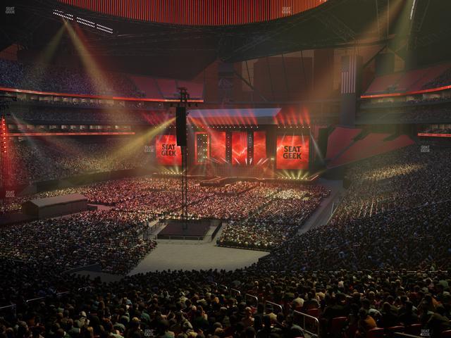 Mercedes-Benz Stadium - Section Premium Suite 138 Seat View