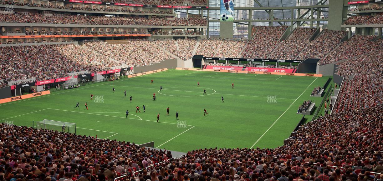 Mercedes-Benz Stadium - Section Premium Suite 139 Seat View