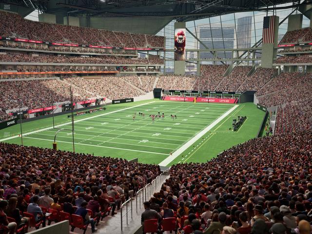 Mercedes-Benz Stadium - Section Premium Suite 140 Seat View