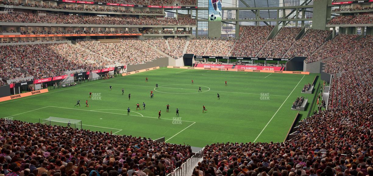 Mercedes-Benz Stadium - Section Premium Suite 140 Seat View