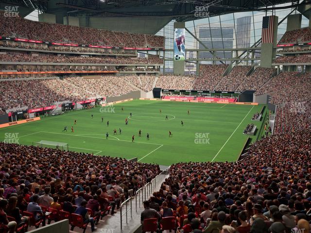 Mercedes-Benz Stadium - Section Premium Suite 140 Seat View