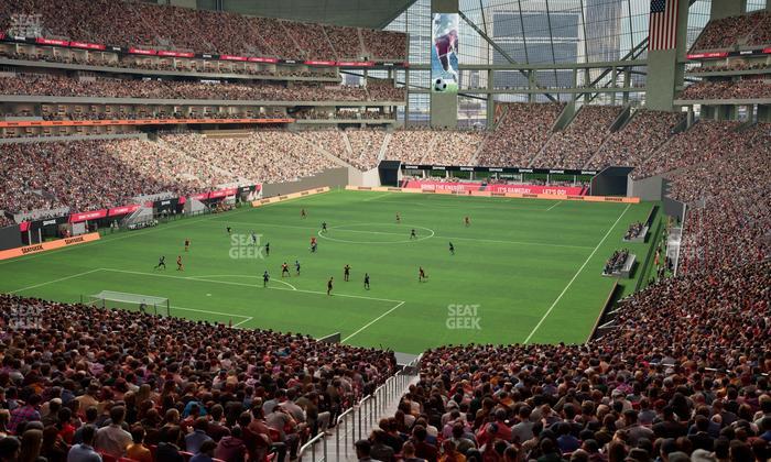 Mercedes-Benz Stadium - Section Premium Suite 140 Seat View