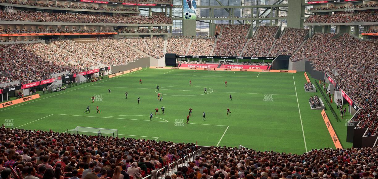 Mercedes-Benz Stadium - Section Premium Suite 143 Seat View