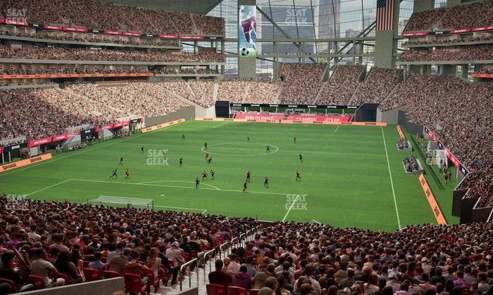 Mercedes-Benz Stadium - Section Premium Suite 143 Seat View
