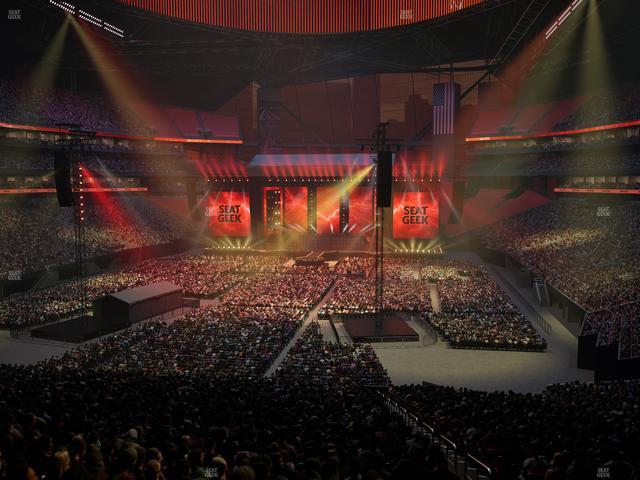 Mercedes-Benz Stadium - Section Premium Suite 144 Seat View