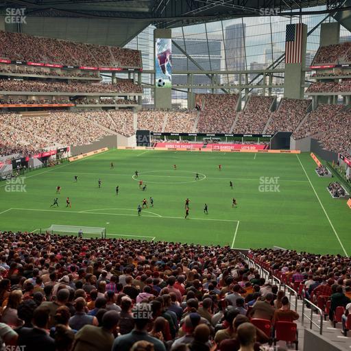 Mercedes-Benz Stadium - Section Premium Suite 144 Seat View