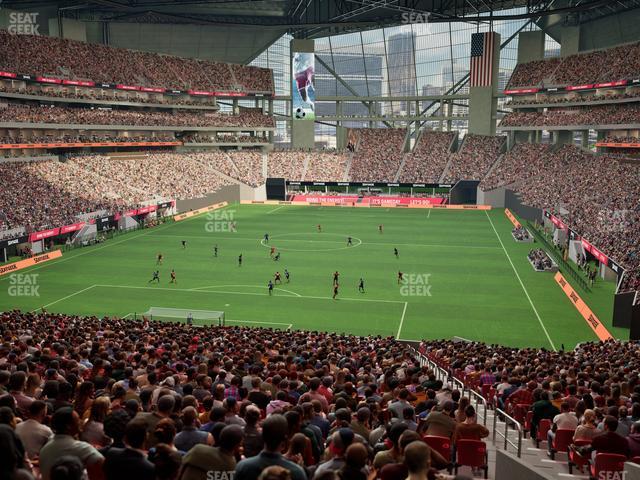 Mercedes-Benz Stadium - Section Premium Suite 144 Seat View