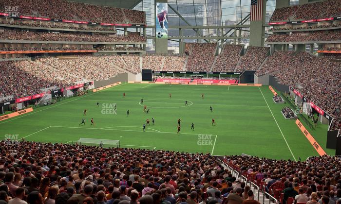 Mercedes-Benz Stadium - Section Premium Suite 144 Seat View