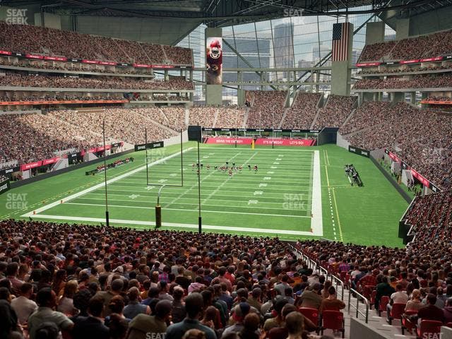 Mercedes-Benz Stadium - Section Premium Suite 144 Seat View