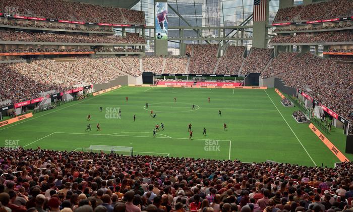 Mercedes-Benz Stadium - Section Premium Suite 145 Seat View