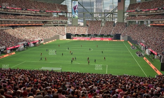 Mercedes-Benz Stadium - Section Premium Suite 145 Seat View