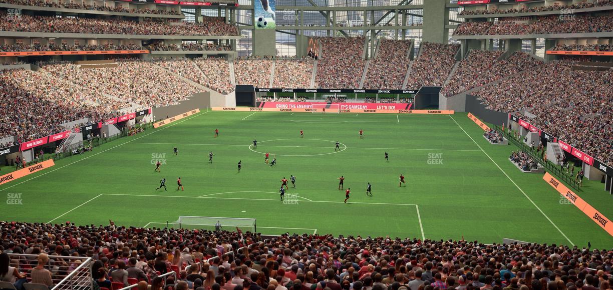 Mercedes-Benz Stadium - Section Premium Suite 146 Seat View