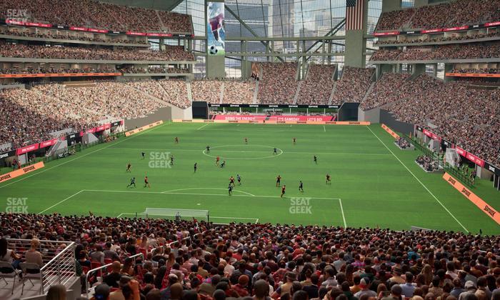 Mercedes-Benz Stadium - Section Premium Suite 146 Seat View