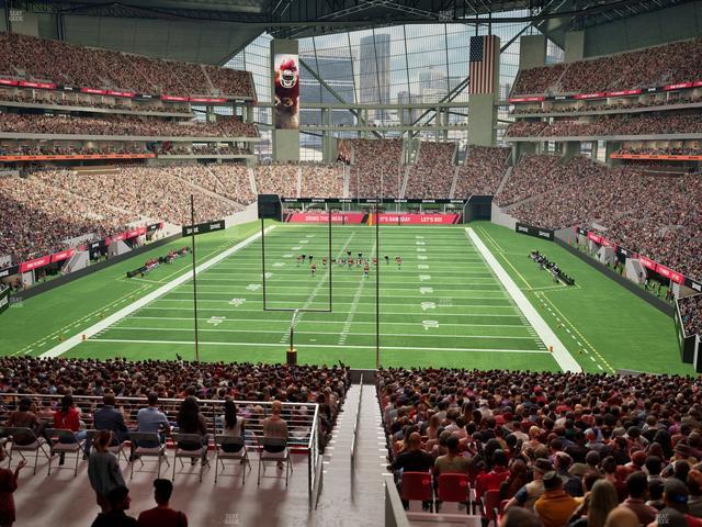 Mercedes-Benz Stadium - Section Premium Suite 147 Seat View