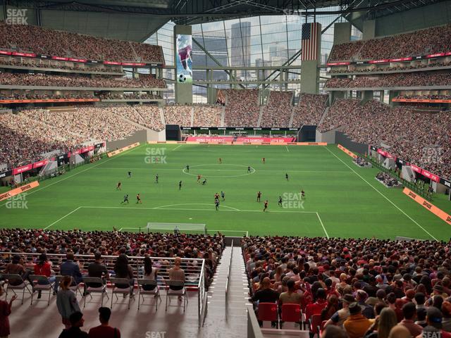 Mercedes-Benz Stadium - Section Premium Suite 147 Seat View