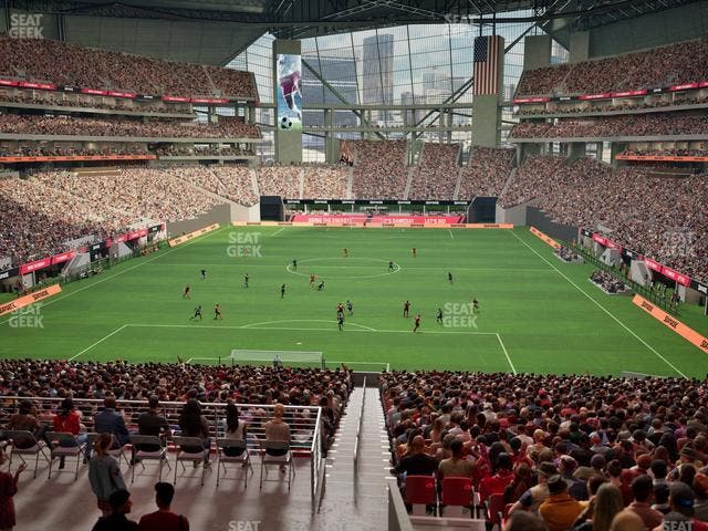 Mercedes-Benz Stadium - Section Premium Suite 147 Seat View