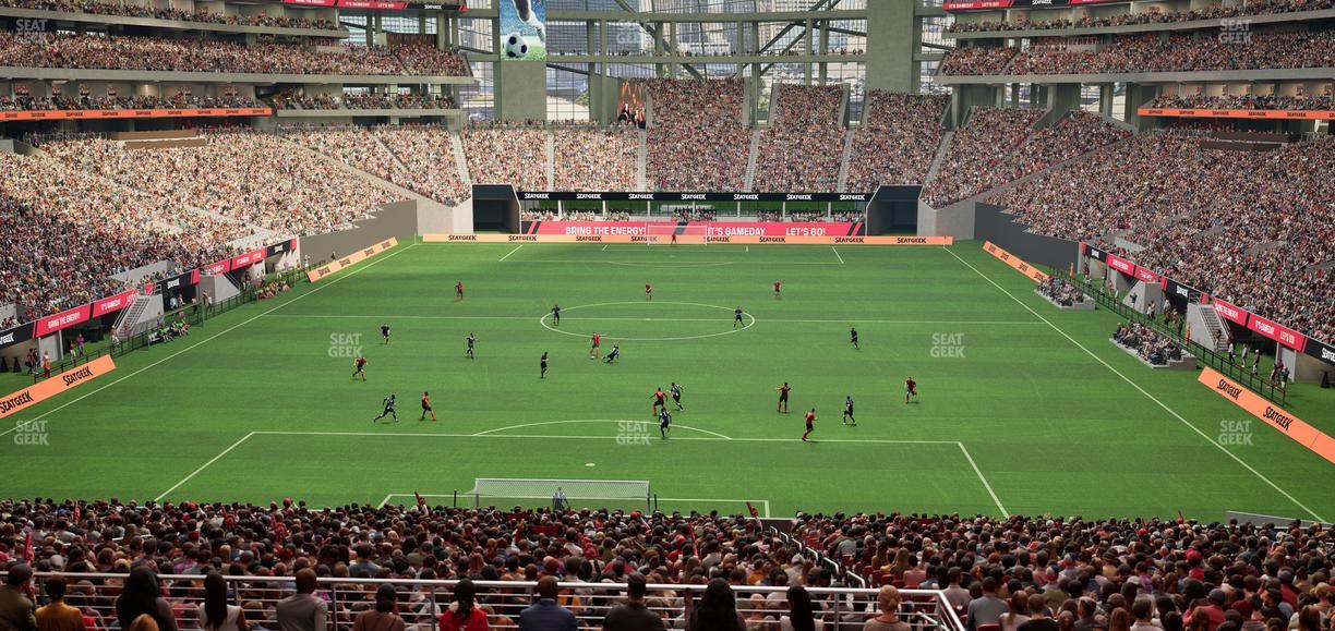 Mercedes-Benz Stadium - Section Premium Suite 148 Seat View