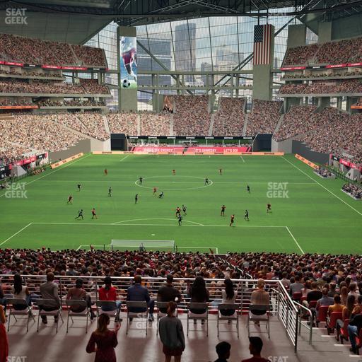 Mercedes-Benz Stadium - Section Premium Suite 148 Seat View