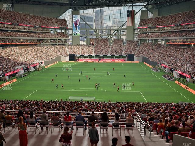 Mercedes-Benz Stadium - Section Premium Suite 148 Seat View