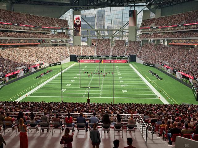 Mercedes-Benz Stadium - Section Premium Suite 148 Seat View