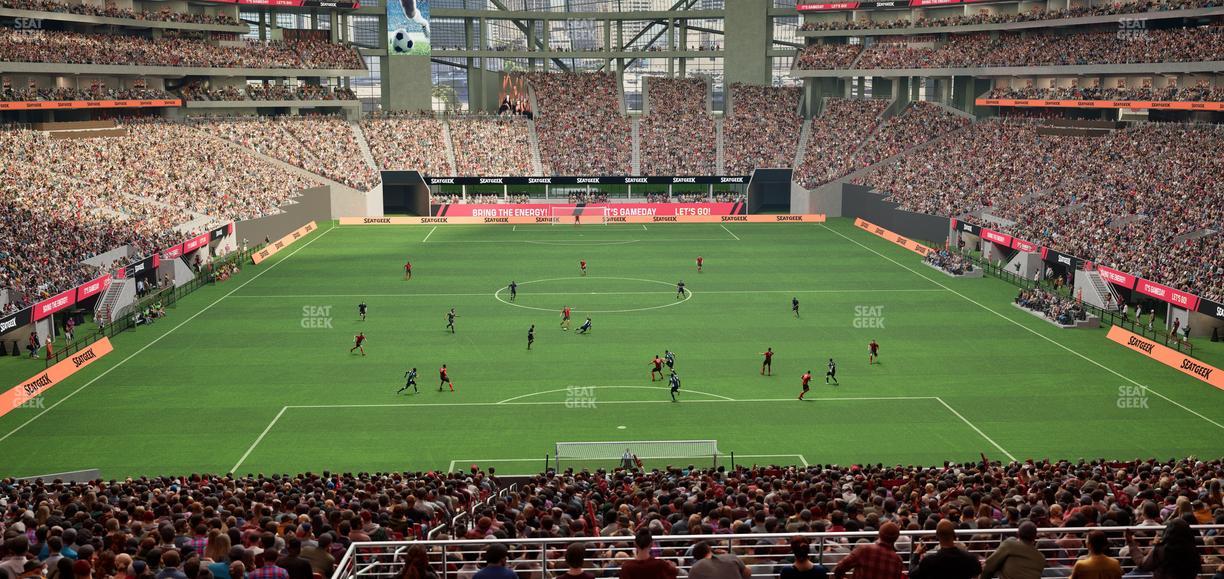 Mercedes-Benz Stadium - Section Premium Suite 150 Seat View