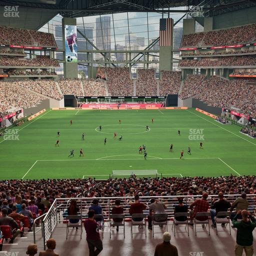 Mercedes-Benz Stadium - Section Premium Suite 150 Seat View