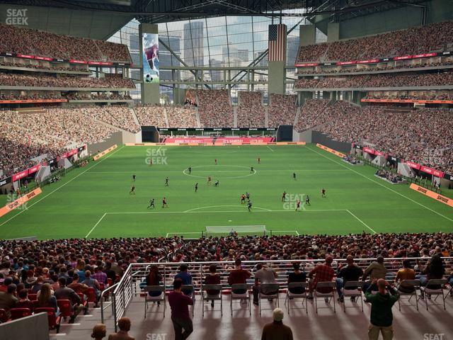 Mercedes-Benz Stadium - Section Premium Suite 150 Seat View