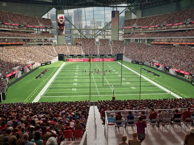 Mercedes-Benz Stadium - Section Premium Suite 151 Seat View