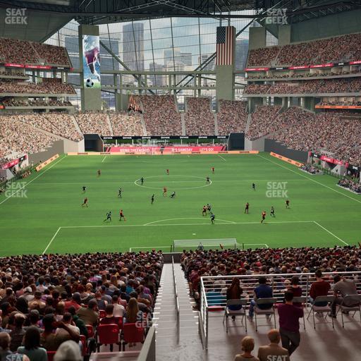 Mercedes-Benz Stadium - Section Premium Suite 151 Seat View