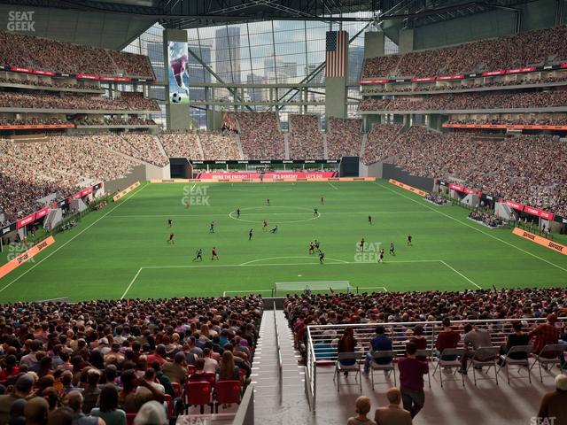 Mercedes-Benz Stadium - Section Premium Suite 151 Seat View