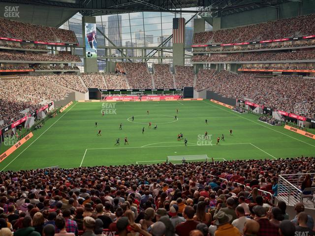 Mercedes-Benz Stadium - Section Premium Suite 152 Seat View