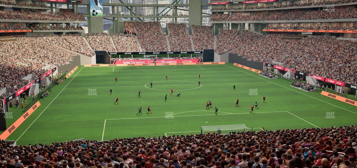 Mercedes-Benz Stadium - Section Premium Suite 153 Seat View