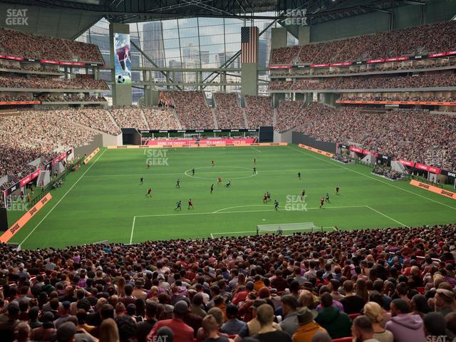 Mercedes-Benz Stadium - Section Premium Suite 153 Seat View