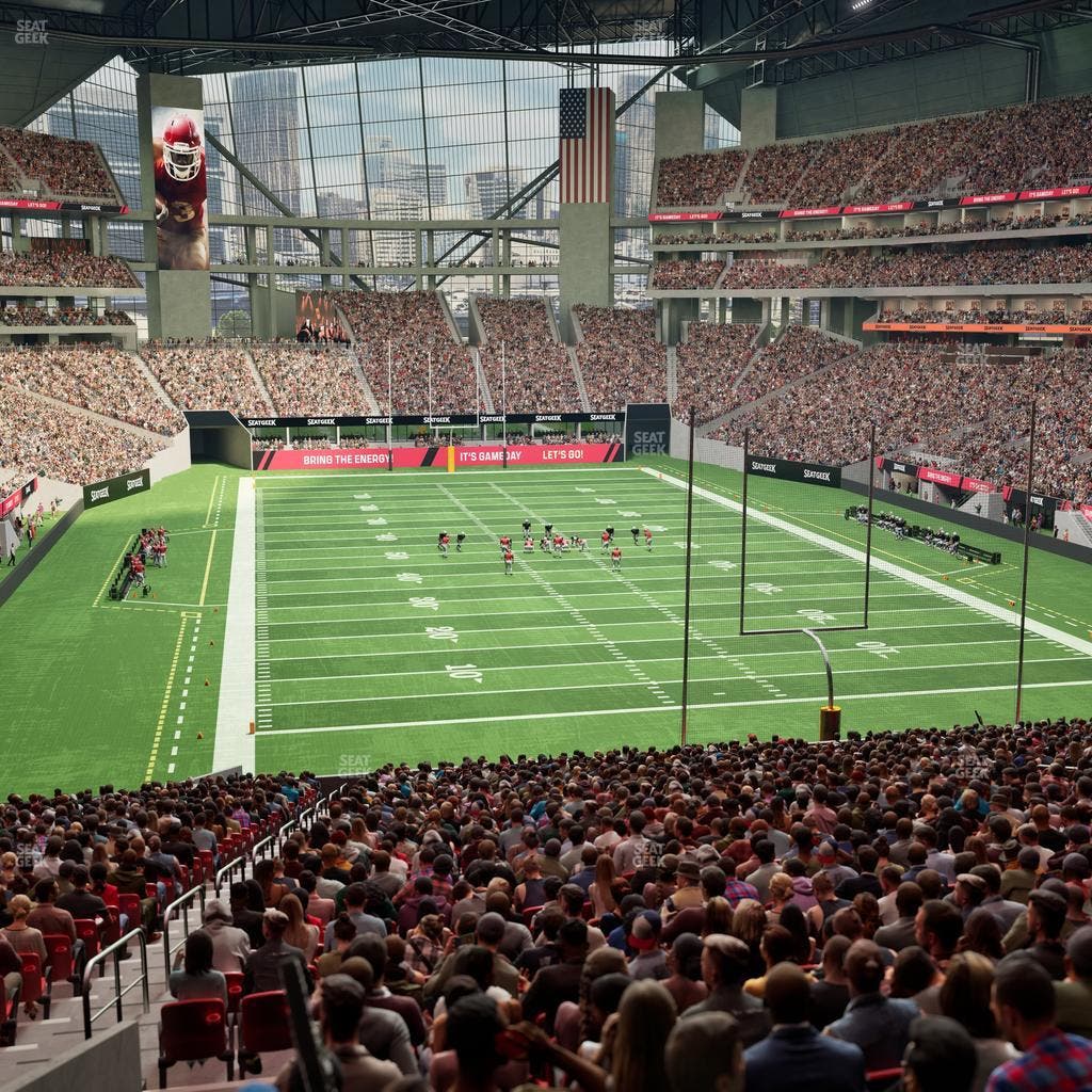 Mercedes-Benz Stadium - Section Premium Suite 154 Seat View