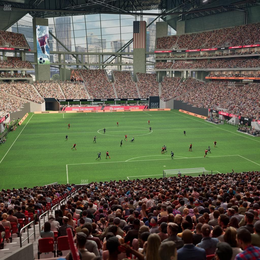 Mercedes-Benz Stadium - Section Premium Suite 154 Seat View