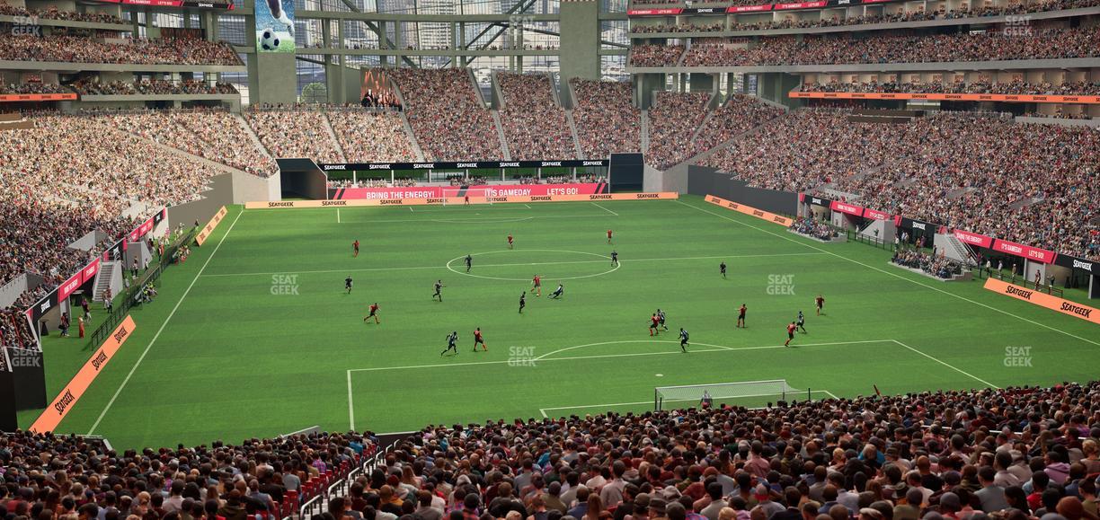 Mercedes-Benz Stadium - Section Premium Suite 154 Seat View