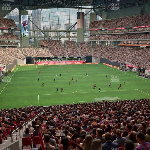 Mercedes-Benz Stadium - Section Premium Suite 154 Seat View