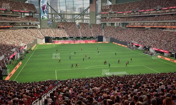 Mercedes-Benz Stadium - Section Premium Suite 154 Seat View