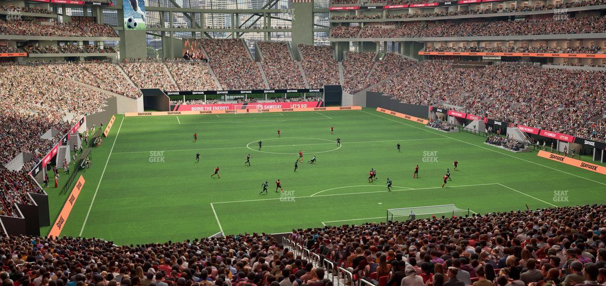 Mercedes-Benz Stadium - Section Premium Suite 155 Seat View