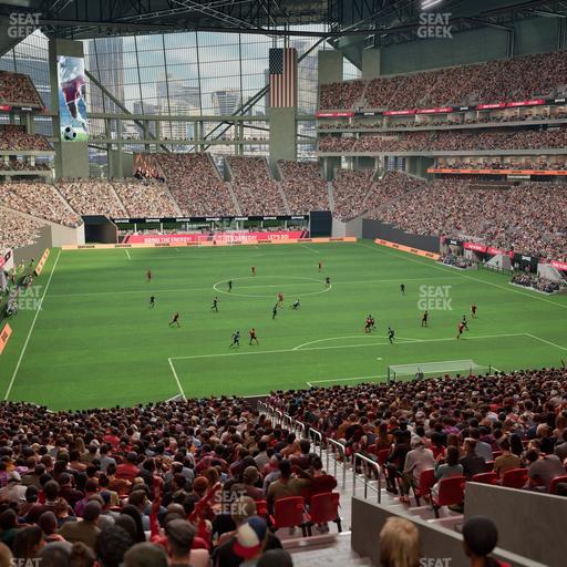 Mercedes-Benz Stadium - Section Premium Suite 155 Seat View