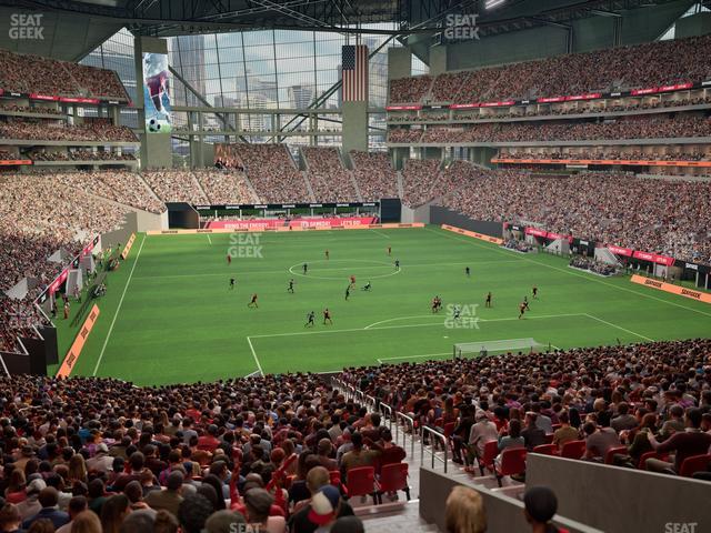 Mercedes-Benz Stadium - Section Premium Suite 155 Seat View