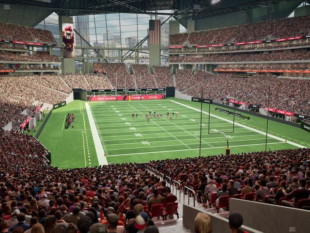 Mercedes-Benz Stadium - Section Premium Suite 155 Seat View
